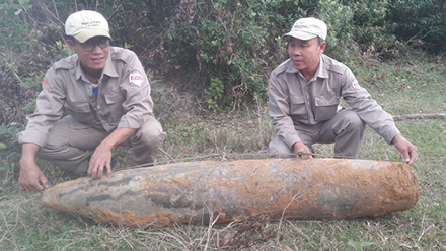 279-kilo war bomb unearthed in central Vietnam