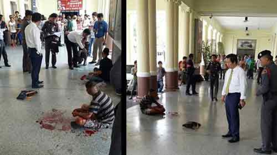 Explosion strikes Bangkok’s central railway station