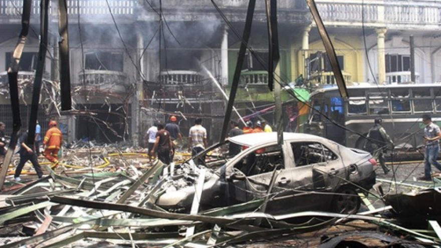 Car bomb attack in southern Thailand