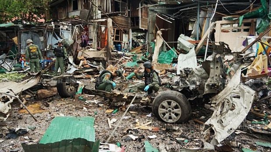 Car bomb injures two in southern Thailand