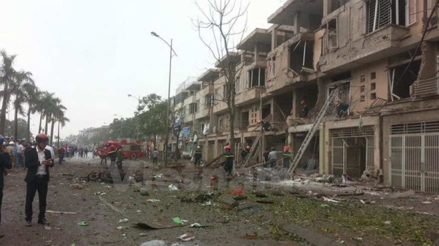Bomb materials found at site of Hanoi blast