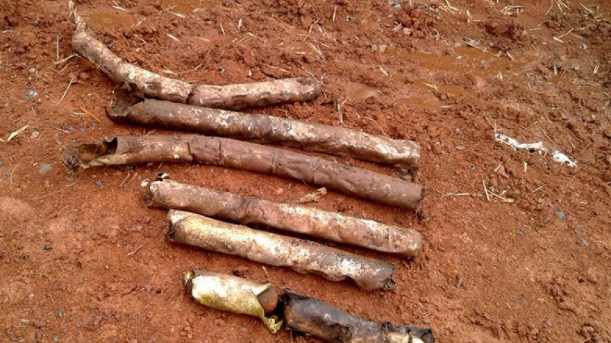 60 bomblets found in Quang Tri province