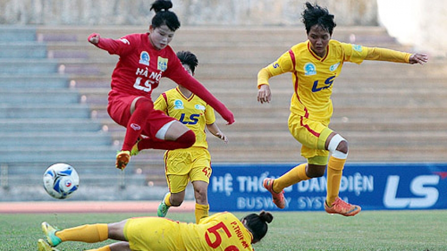 Hanoi defeat HCM City II at National Women’s Football Championship