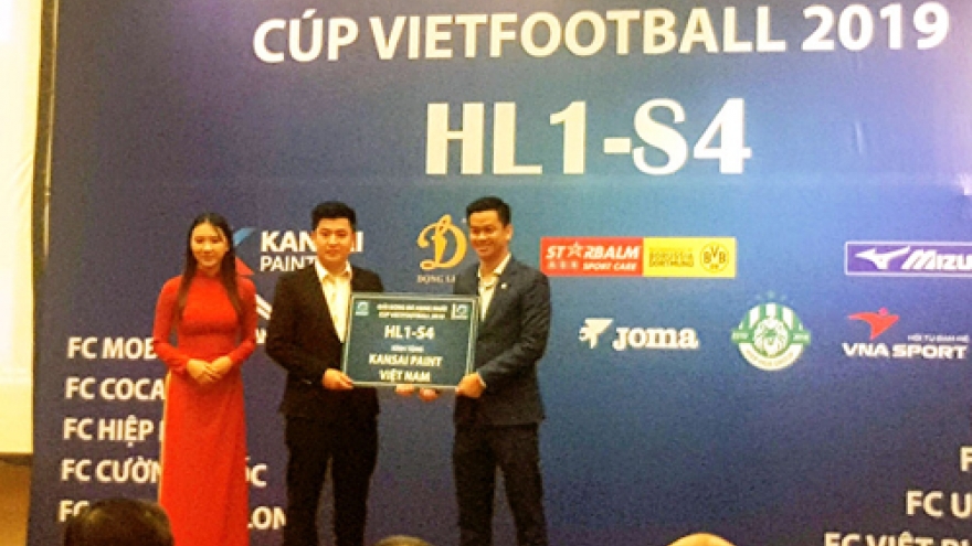 10 football clubs ready to compete in Vietfootball Cup 2019