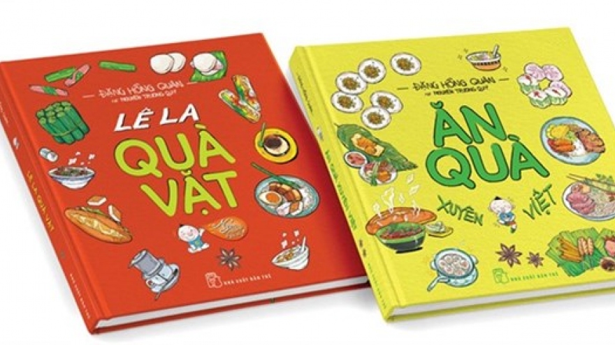 Two-volume art book features Vietnamese cuisine