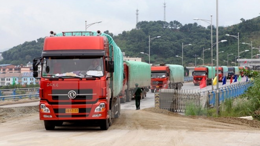 First batches of goods sent abroad via Lao Cai border gate