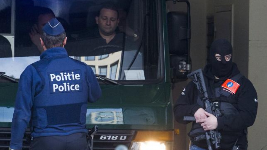 Brussels metro bomb suspect talking to police, lawyer says