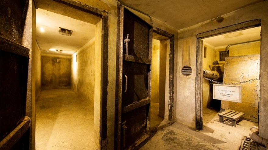 Secret bunker at Sofitel Legend Metropole Hanoi 