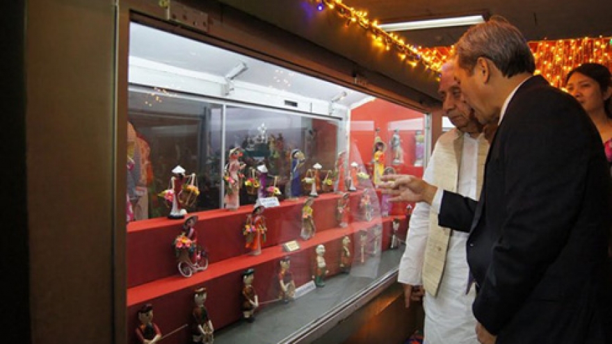 Vietnamese dolls debut at museum in Delhi, India