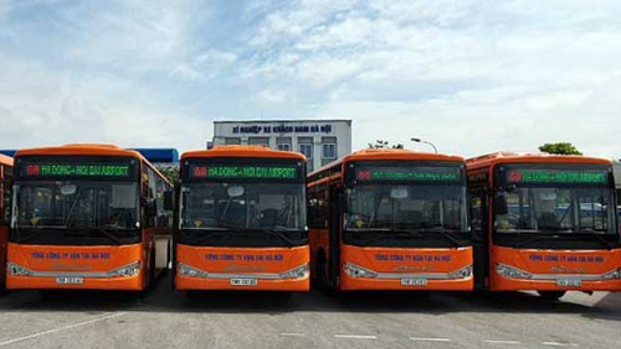 Hanoi begins wifi-equipped bus service to airport