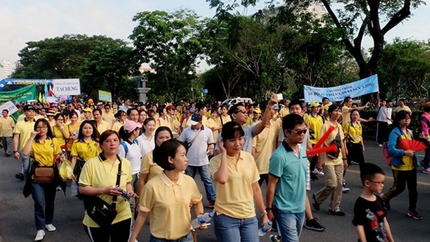 Over 15,000 people join Lawrence S. Ting charity walk