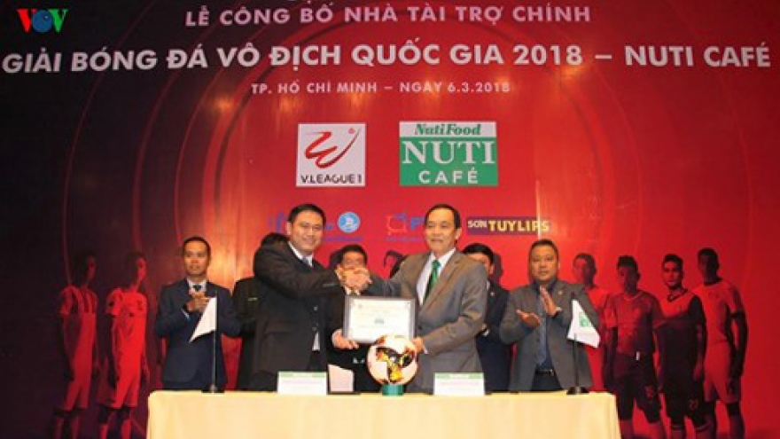 Nutifood signs on as main sponsor of V-League 2018