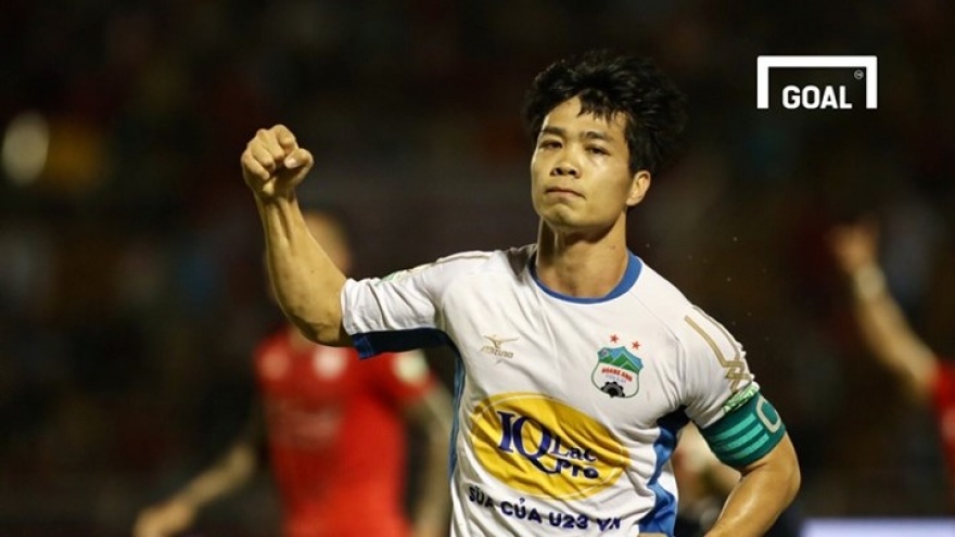 Cong Phuong among top scorers of HAGL FC 