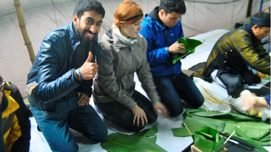 Foreigners celebrate Vietnam’s Lunar New Year