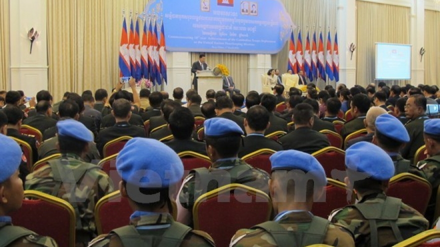 Cambodia marks decade of UN peacekeeping participation