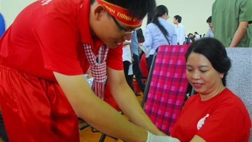 Thousand of people join blood donation festival in Can Tho