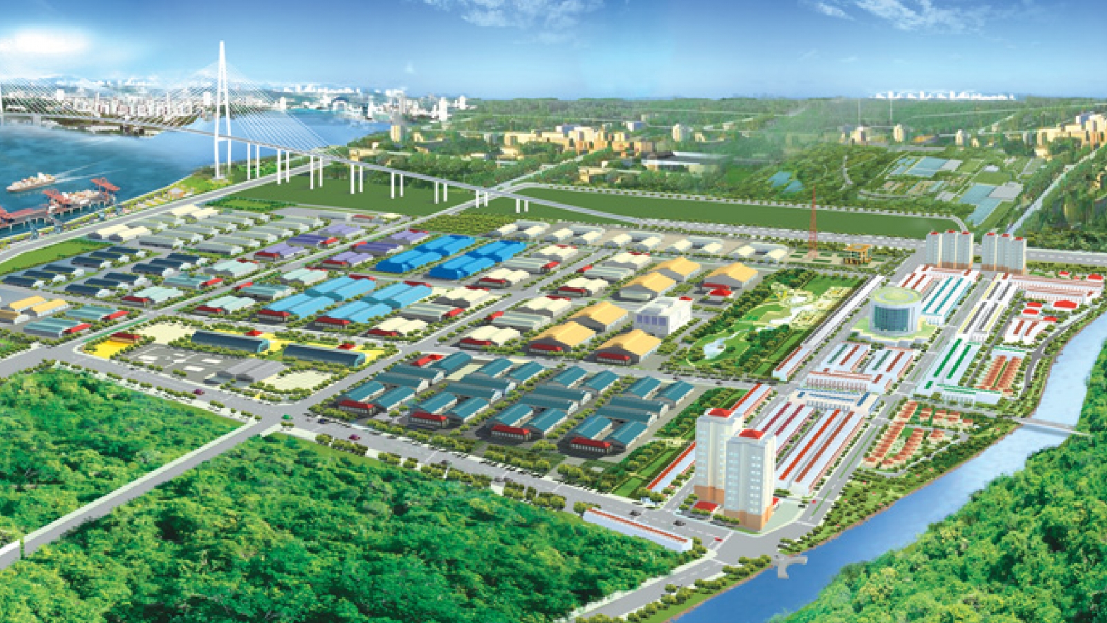 Ground-breaking for NIKE factory in Can Tho 