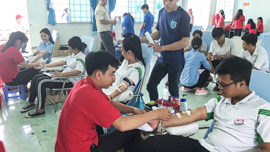 Thousands join blood donation festival in Can Tho