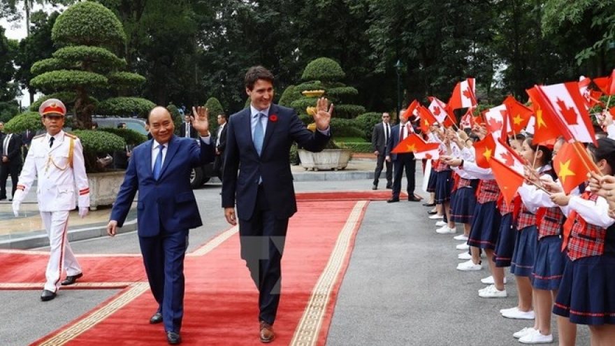 Vietnam, Canada establish comprehensive partnership