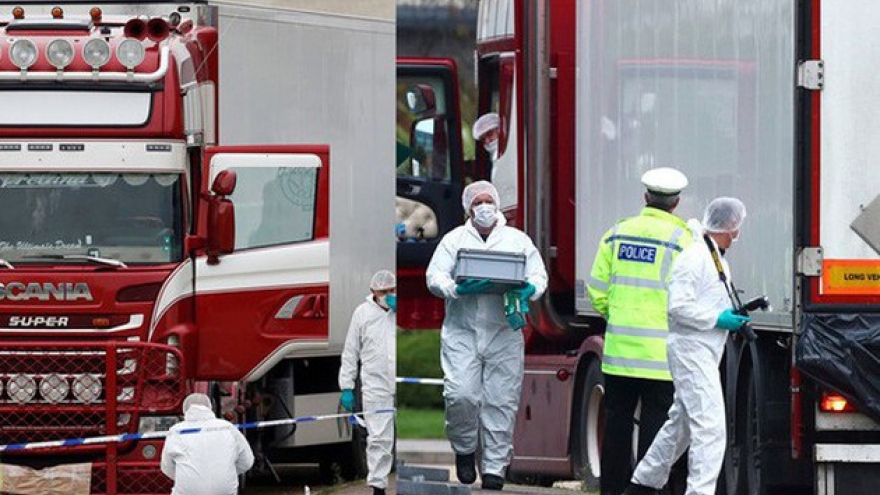 British police work with Vietnamese side on identification of truck deaths