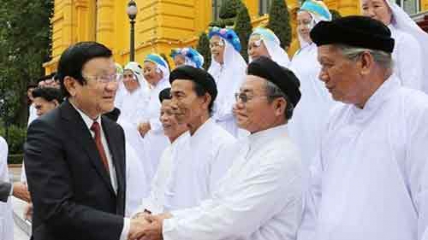 Cao Dai sect strengthens solidarity