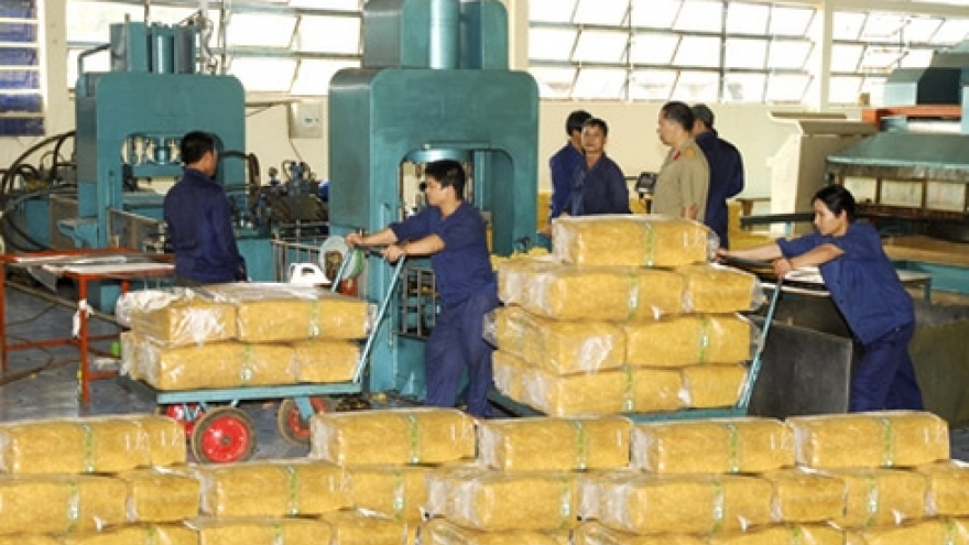 Rubber exports plummet during first two months
