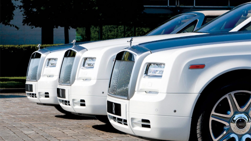 Vietnamese super-rich willing to spend money on super cars
