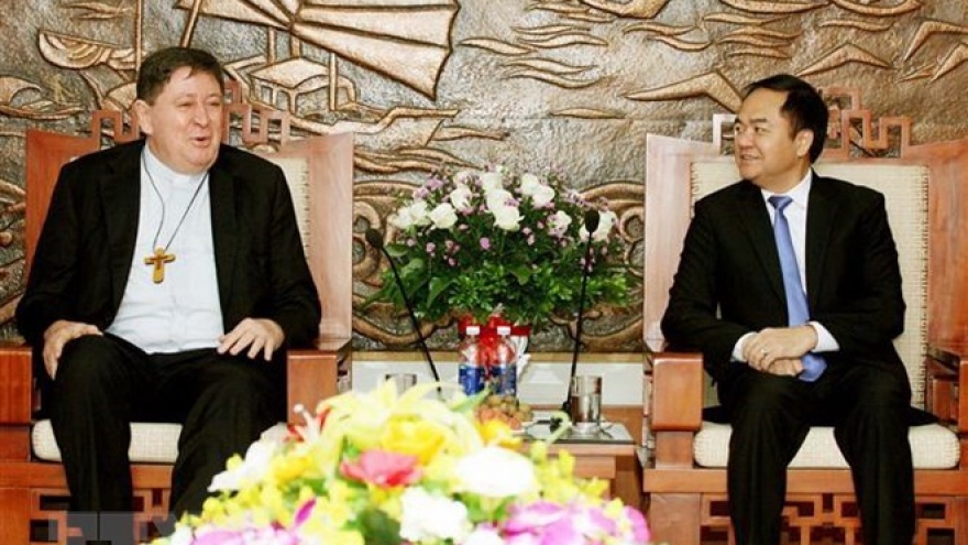 Vatican official welcomed in Hanoi