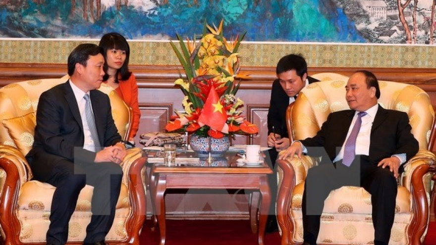 PM urges Chinese firm to hasten Hanoi’s railway building