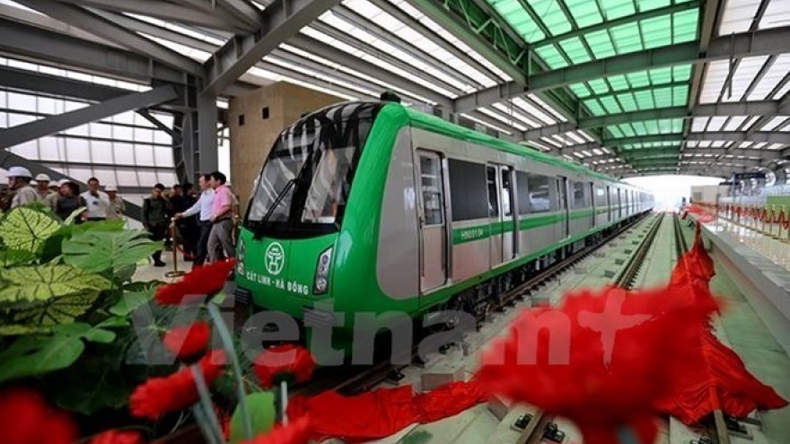 Test run of Cat Linh-Ha Dong railway delayed until next September