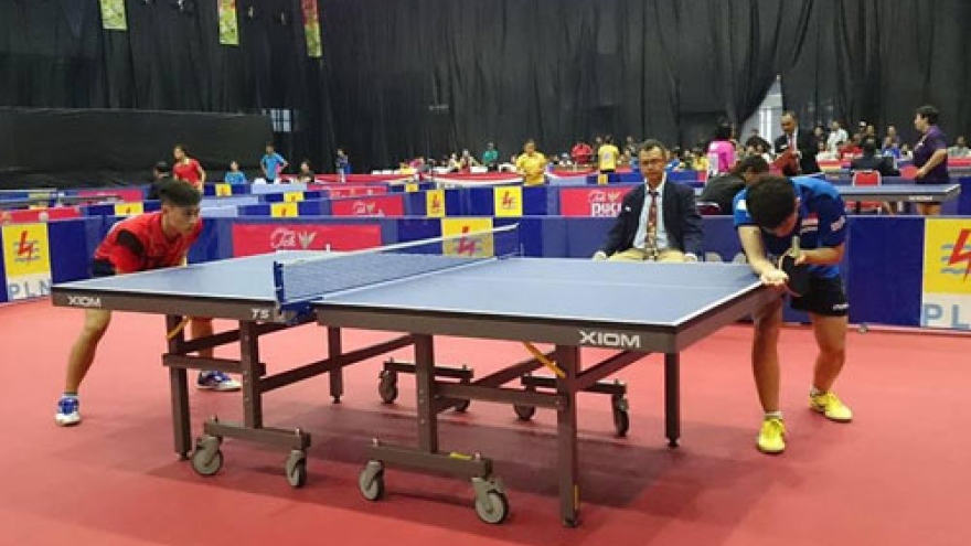 Vietnam men’s team wins title at SEA Table Tennis Championships