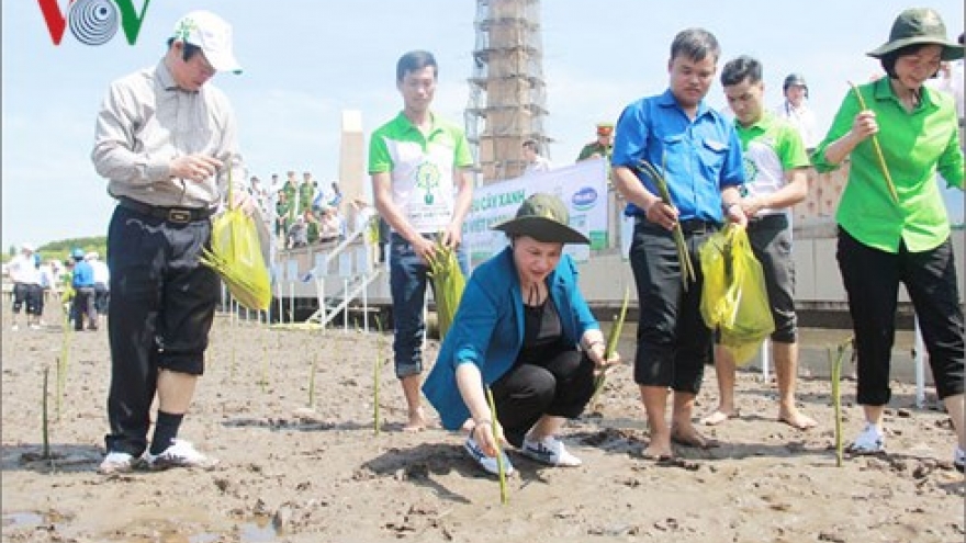NA Chairwoman attends tree planting ceremony