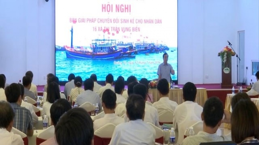 Quang Tri helps affected fishermen earn living