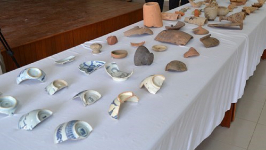 Ancient structures of Champa’s capital found in Binh Dinh