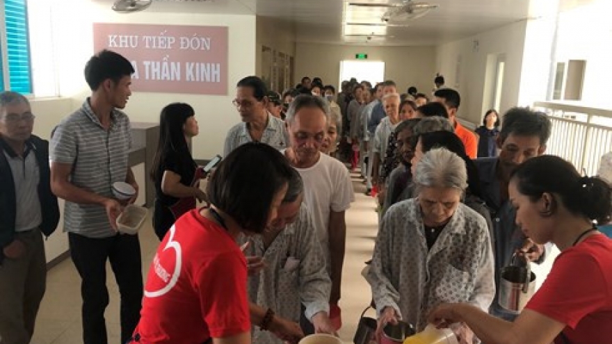 Charity porridge for poor patients