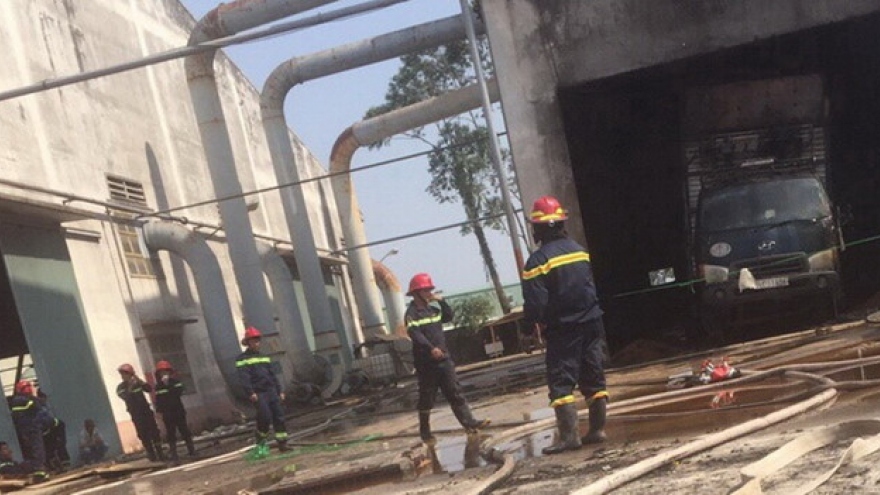 Workshop fire leaves one dead and three injured in Binh Duong