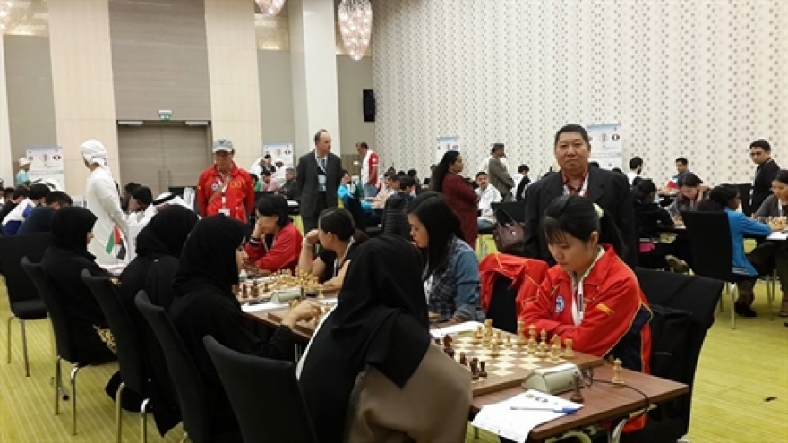 Vietnam rank eighth in chess at Asian National Cup