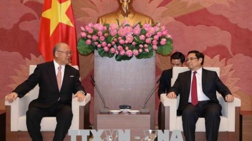 Japanese special advisor welcomed in Hanoi