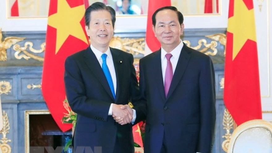 President receives Japan’s Komeito Chief Representative