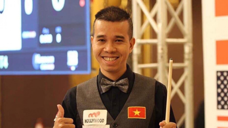 Quyet Chien remains third in billiards world rankings