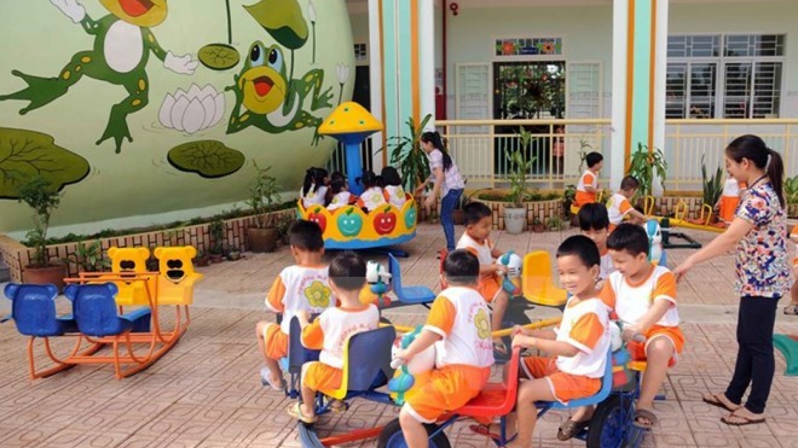 UNICEF-funded project support comprehensive child development