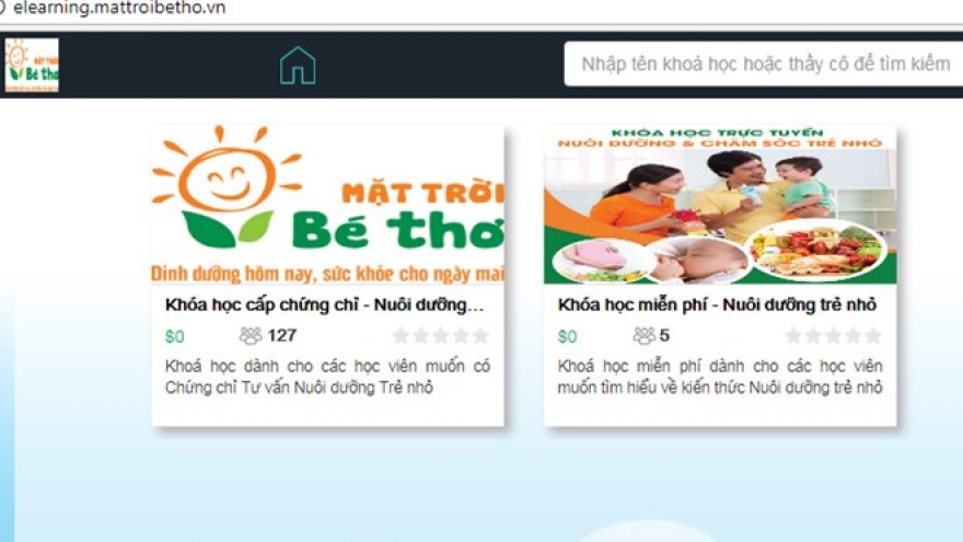 First e-child care training system inaugurated