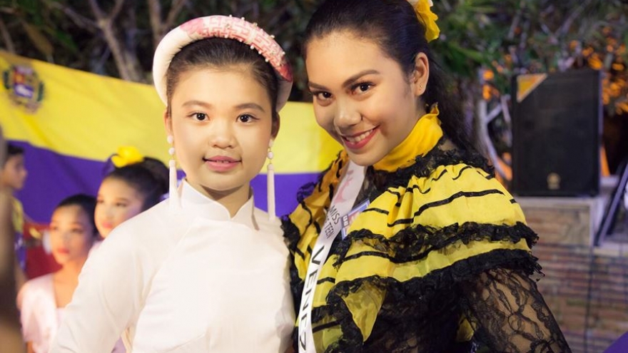 Trang Anh shines at Prince & Princess Int’l press conference