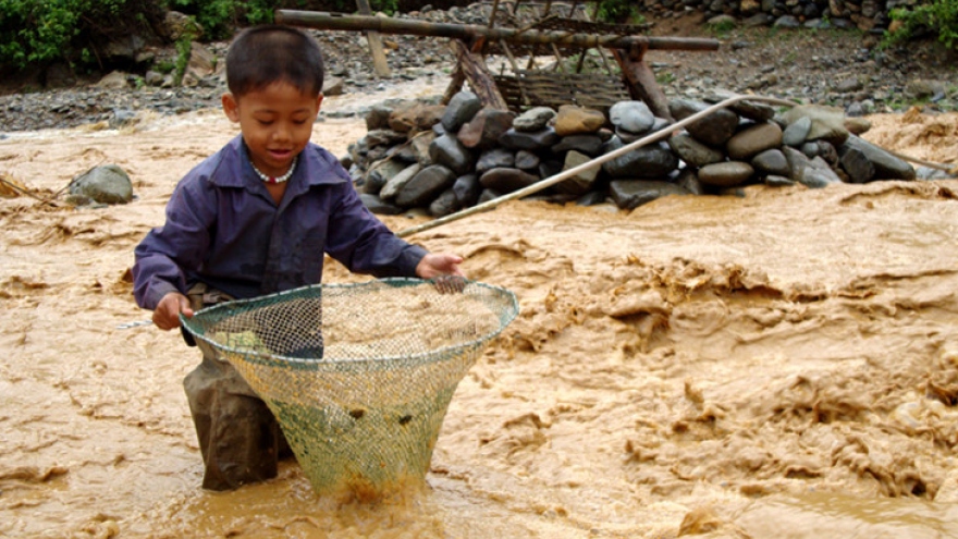 Summer break for children in northwest Vietnam