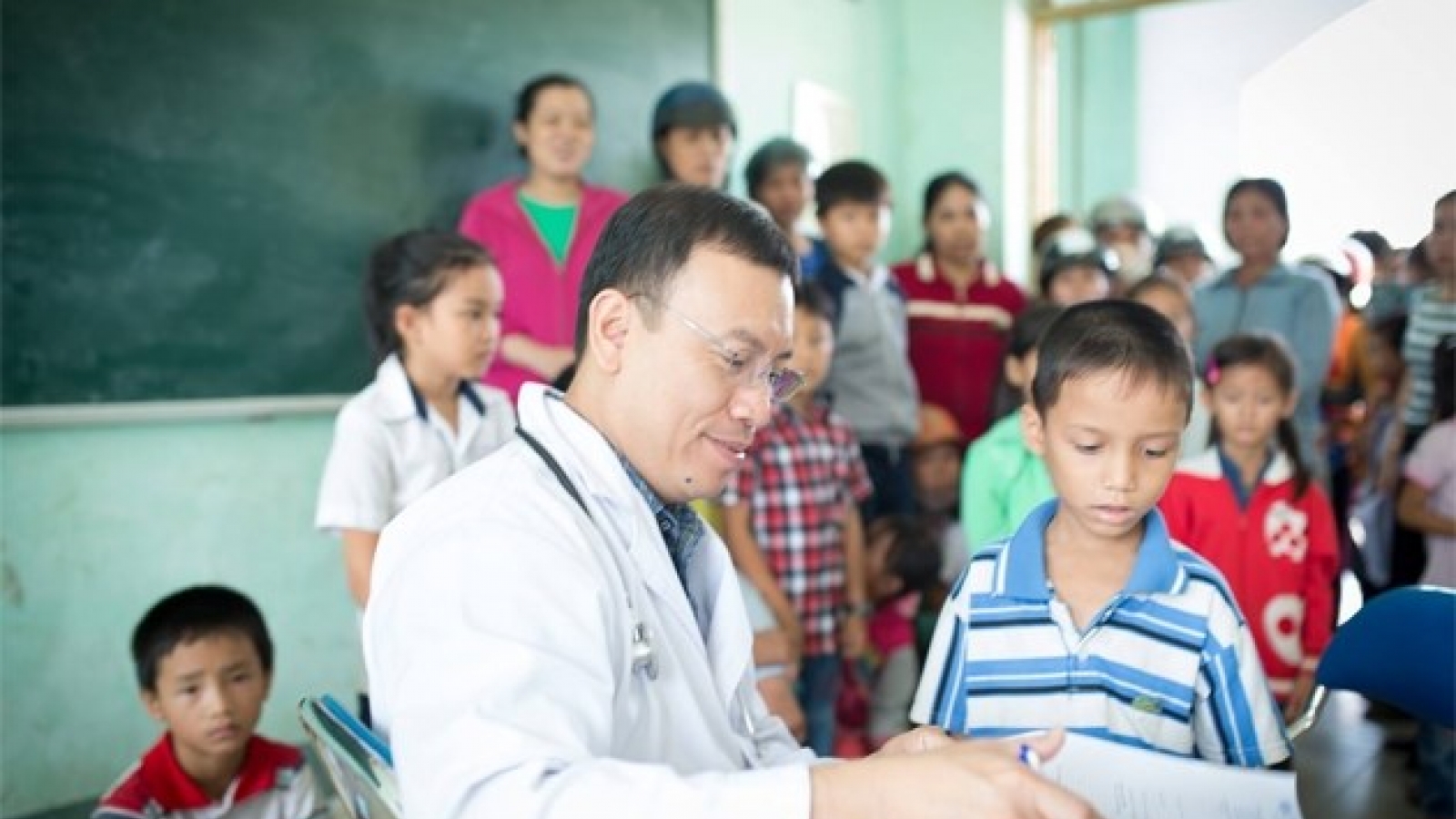 Children with heart diseases receive free surgery