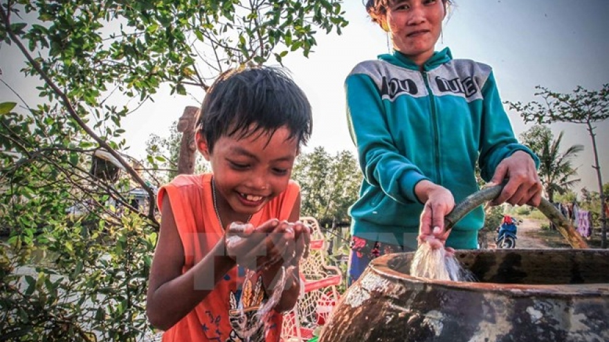 Clean water comes to disadvantaged children