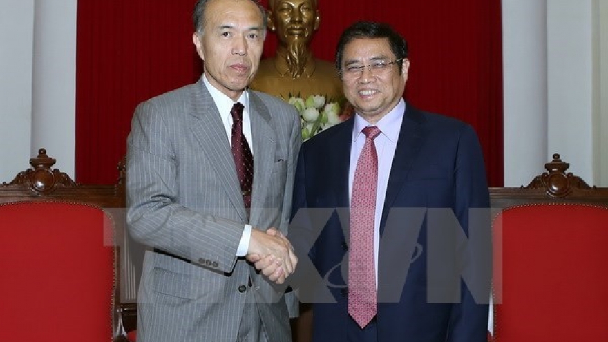 Japanese personnel official welcomed in Hanoi