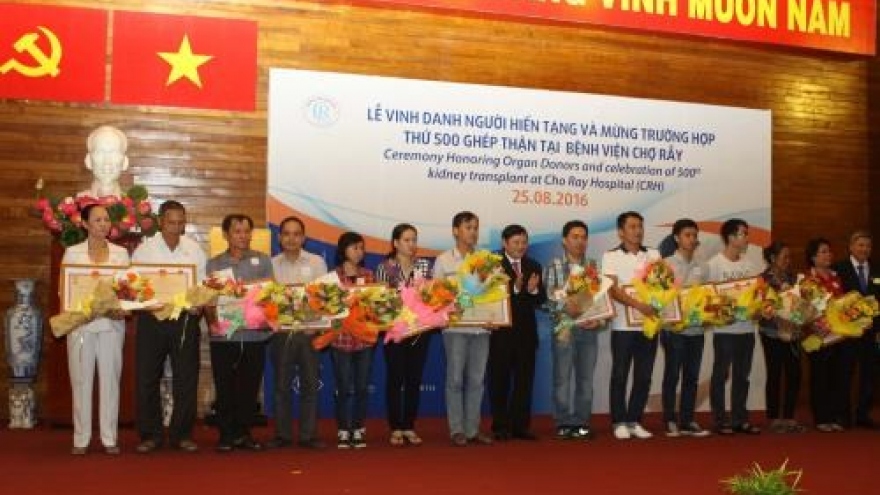 HCM City’s Cho Ray hospital marks 500th kidney transplant