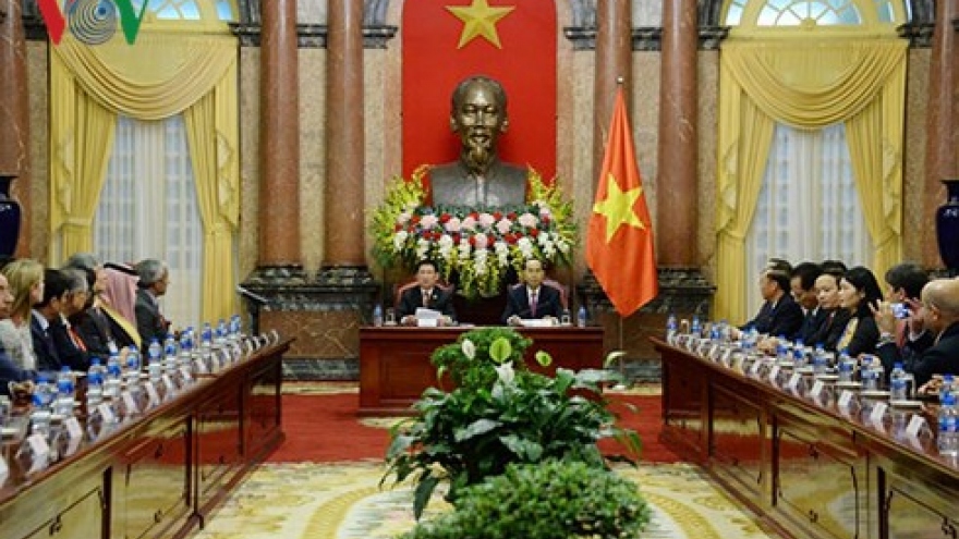 Heads of delegations to ASOSAI 14 hosted by Vietnamese President