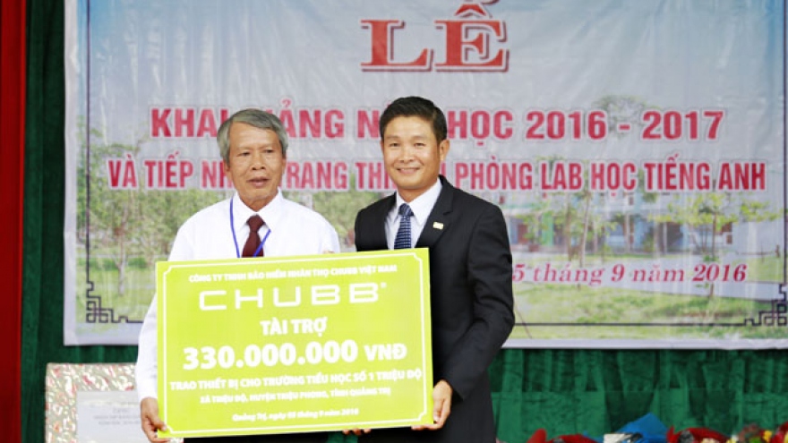 Chubb Life surpasses US$850,000 in education funding